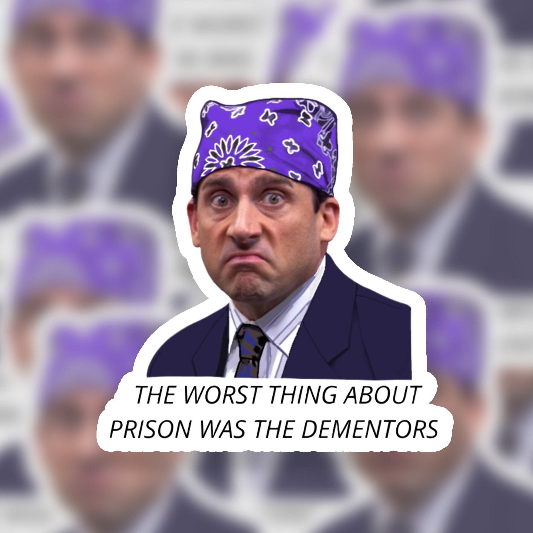 Dementors- Prison Mike - The Office Themed Sequin Pillow INCLUDES INSE –  Happy Camper Creations TX