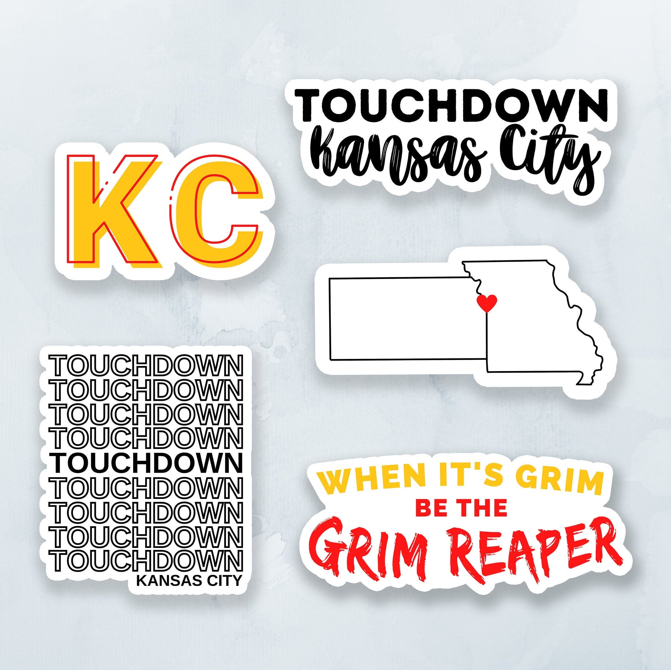 Kansas City Chiefs SVG, When Its Grim Be The Grim Reaper Reaper