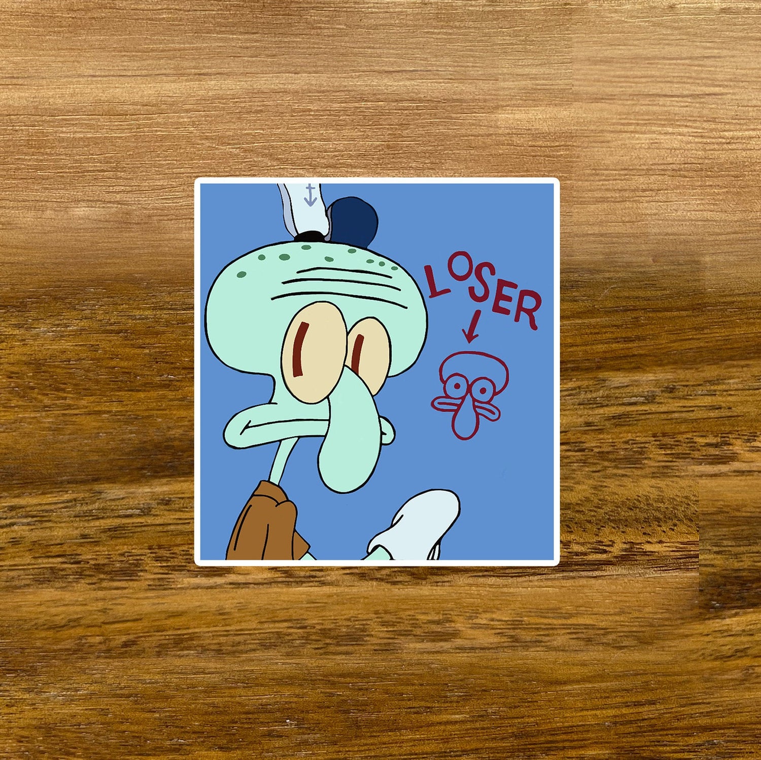 Squidward Loser Reflection 