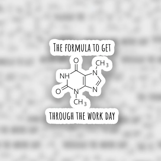 Caffeine Skeletal Formula 