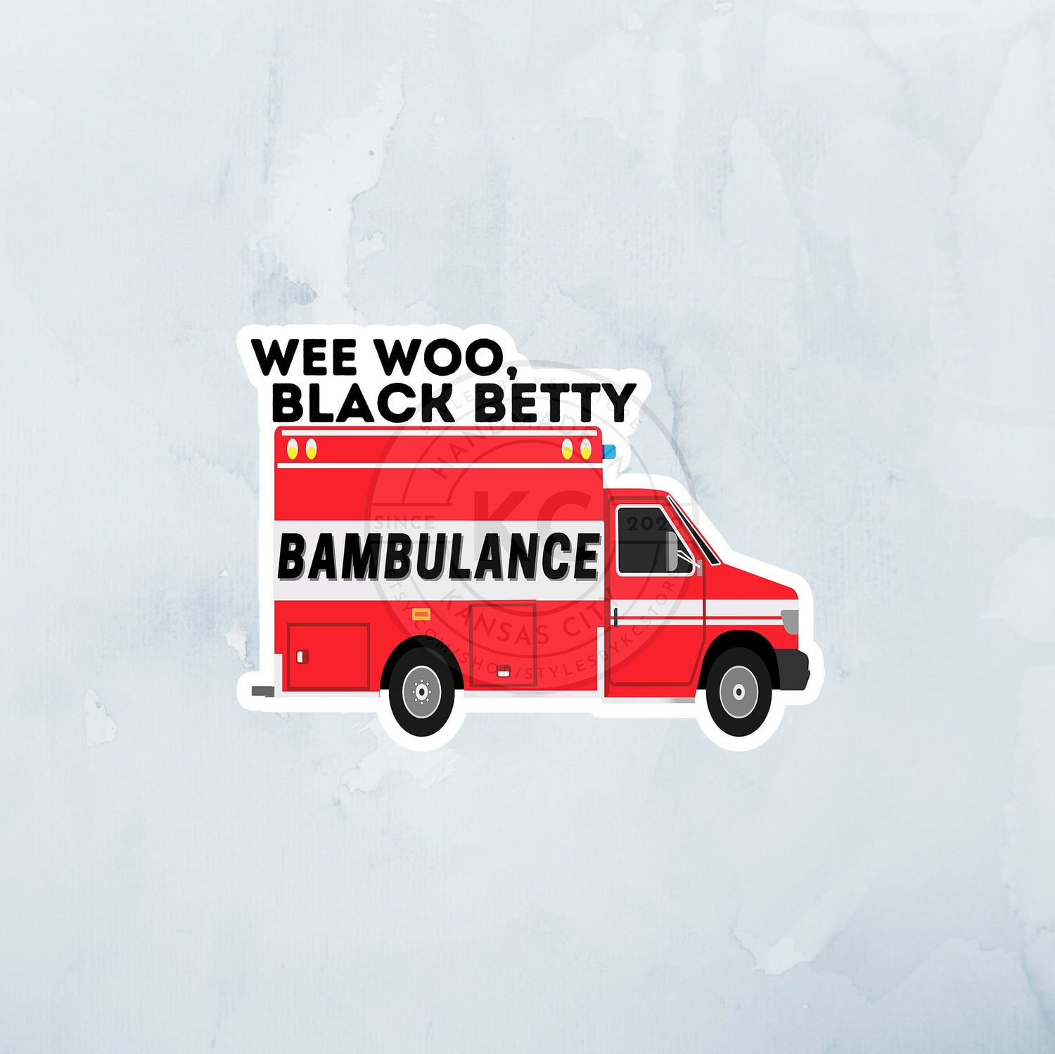 Wee-Woo Black Betty Bambulance 