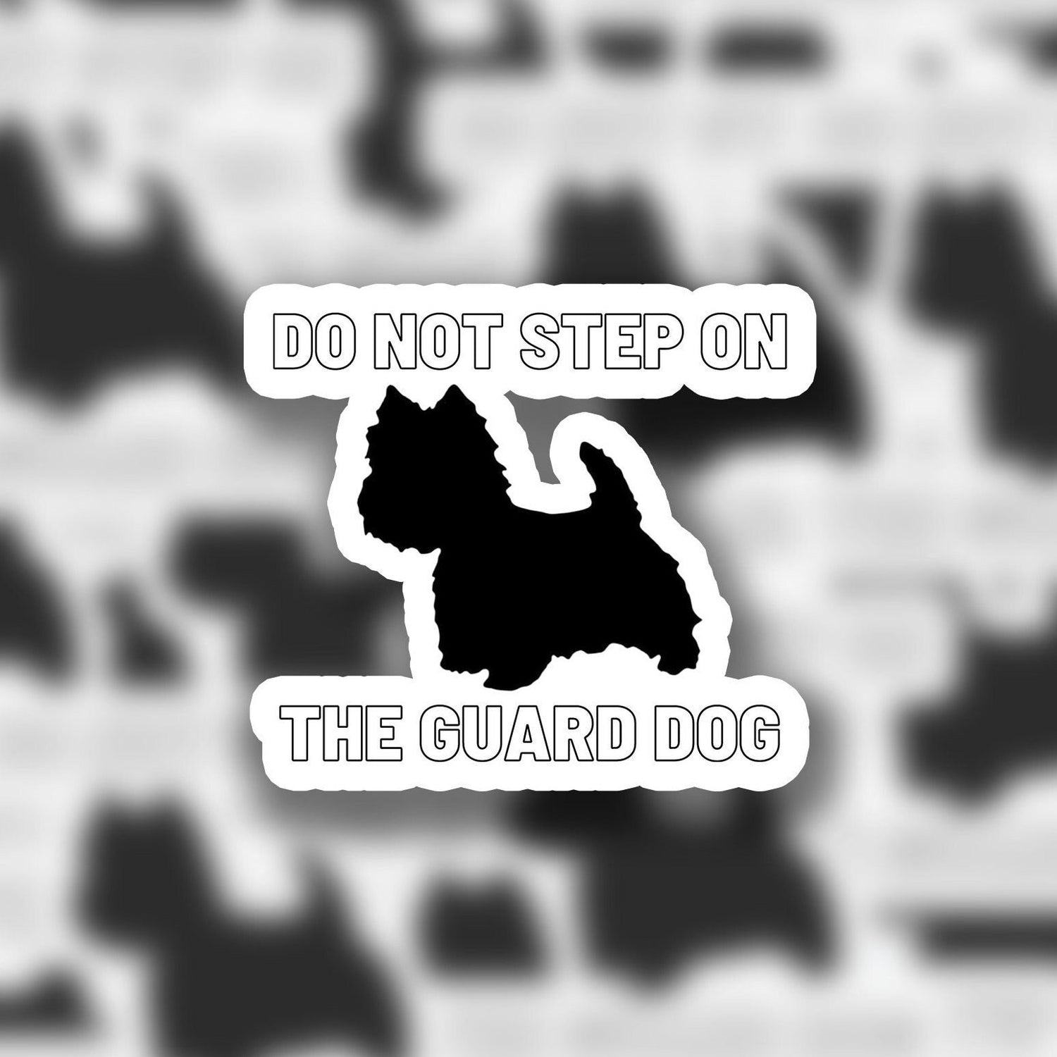 Do Not Step on The Guard Dog 